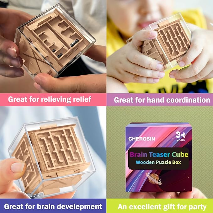 Fidget Puzzle Cube for Kids and Adults - Image 6