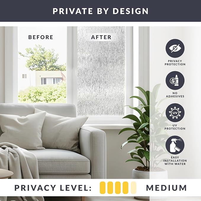 Rain Window Privacy Film by Artscape - Image 3
