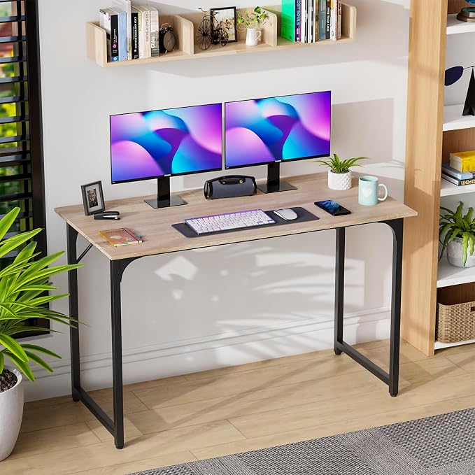 PayLessHere | 47 Inch Computer Desk | Nature | Office Desk - Image 2
