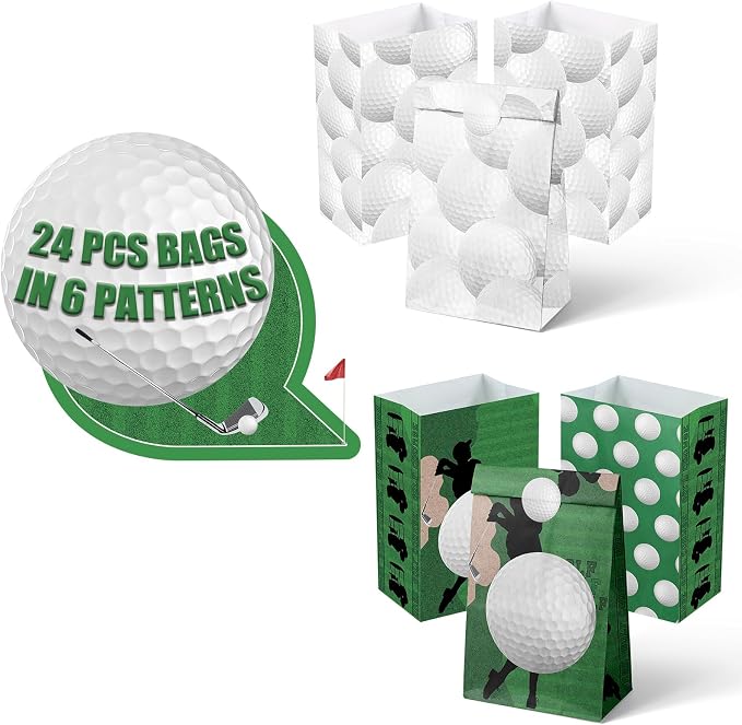 Golf Party Favor Bags – 24 Pcs Golf Gift Bags - Image 5