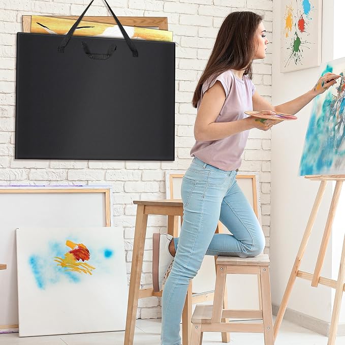 ZKOO 20 x 26 Inch Art Portfolio Bag, Big Art Portfolio Case Light Weight - Image 8