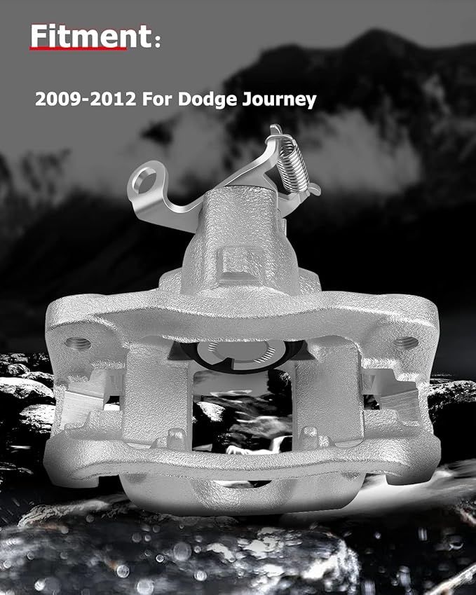 cciyu Rear Left Brake Caliper Assembly w/Bracket 18B5177 2009 2010 2011 2012 For Dodge For Journey