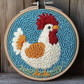 DIY Punch Needle Kits Cute Cartoon Rooster by Unknown