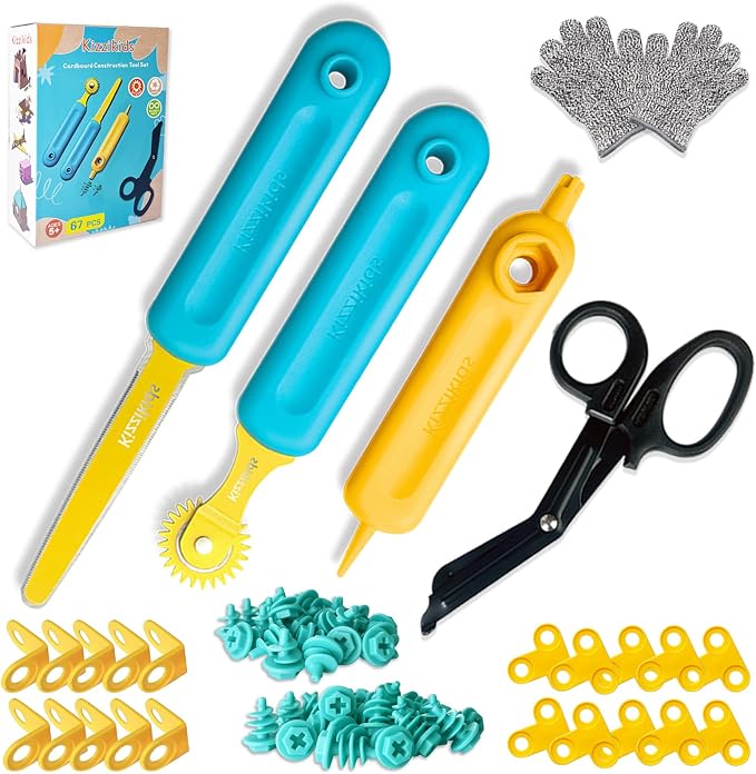 Kizzikids Cardboard Tools for Kids by CardboardConstructionToolsforKids