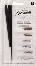 Speedball Sketching Set with Penholders and Pens by SpeedballArt