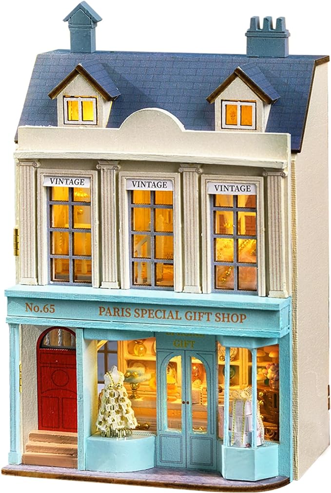 Flever Dollhouse Miniature DIY House Kit Creative Room by Flever