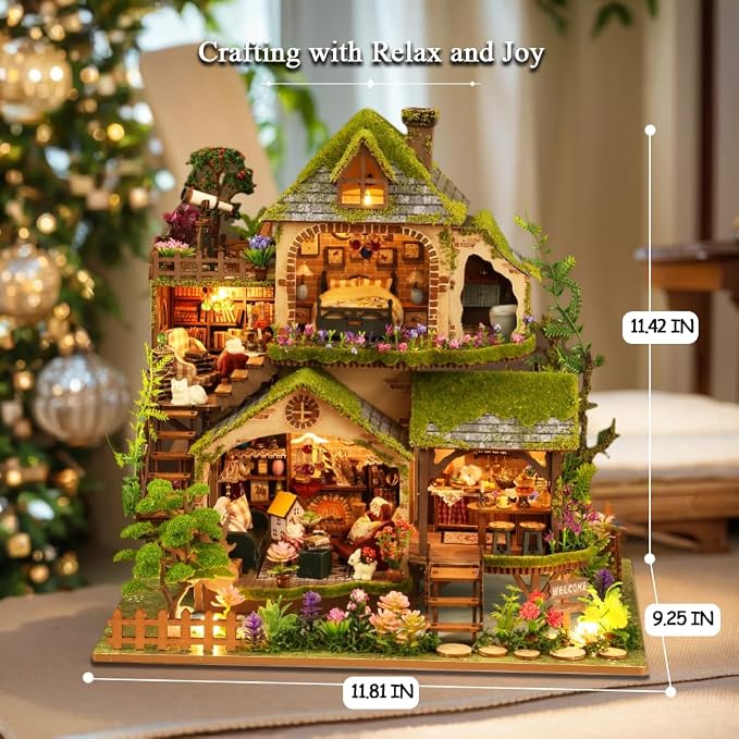 RHZN Miniature House Kit, Miniature Kit, Mini House Building Kit - Image 5