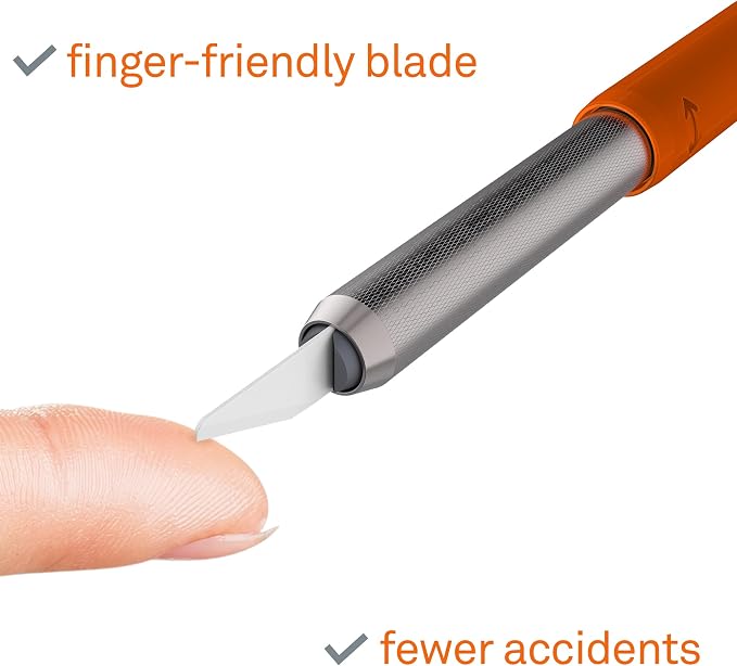 Slice 10518 Craft Knife, Finger-Friendly Edge, Safer Choice, Never Rusts - Image 2