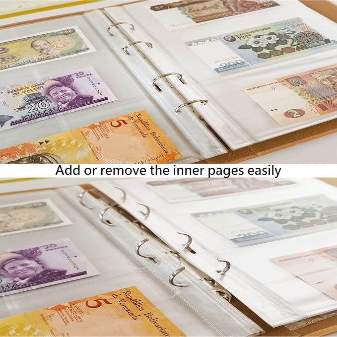 Currency Paper Money Collection Album Book - Image 5