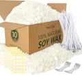 FUHITIM Soy Candle Wax for Candle Making 10 lbs Bag, Premium Natural Soy Wax by FUHITIM