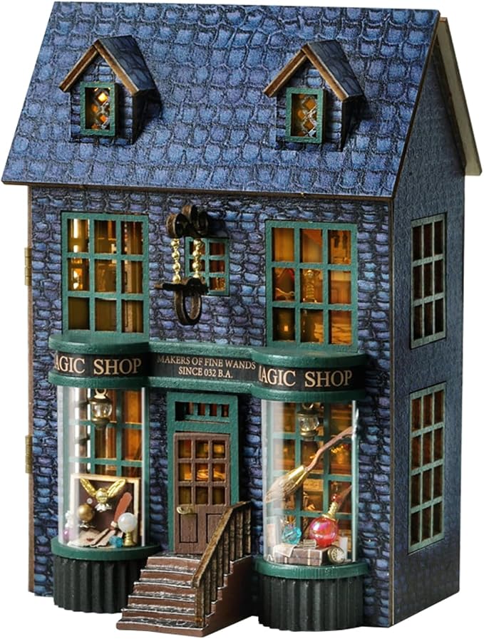 Flever Dollhouse Miniature DIY House Kit Creative Room by Flever