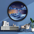 Mtadmai 24" Moving Sand Art, 3D Sand Art Pictures Deep Sea Sandscape Living by Unknown