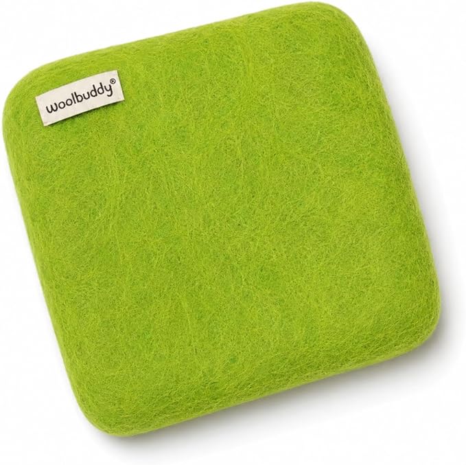 Woolbuddy Wool Felting Pad 6 x 6 x 1.5 Inch, Durable Needle Felting Mat by Woolbuddy