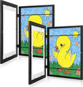 2-Pack Kids Art Frames, 11x14 Front Opening Kids Artwork Frames Changeable by GULETHUN