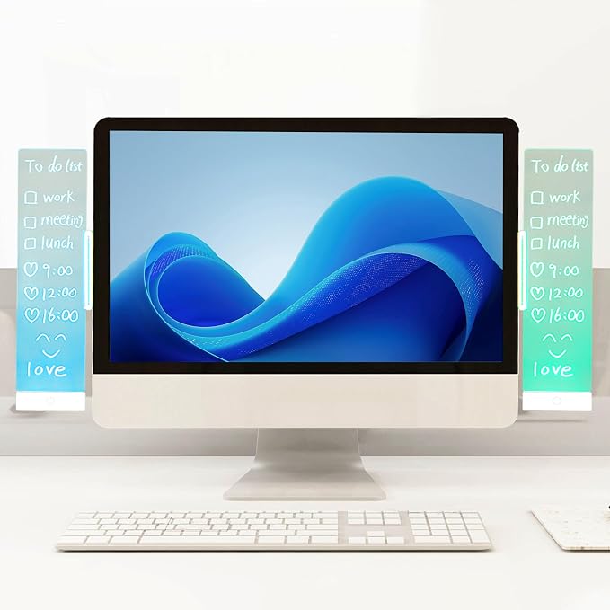 LED Memo Board with Sticky Note Holder, Office Supplies, Work from Home - Image 3