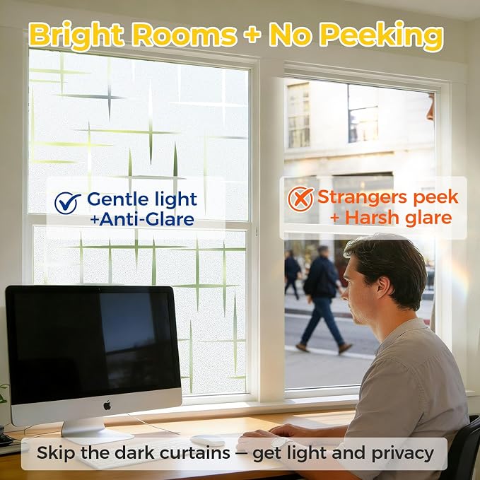 OHTMERU Window Privacy Film Decorative - Image 2