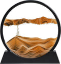 Moving Sand Art Liquid Motion, 3D Deep Sea Sandscape Color Quicksand Decor by KPNUWN
