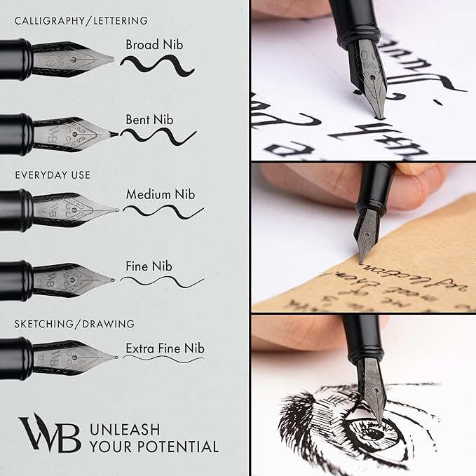 Wordsworth & Black Fountain Pen Set - Image 5