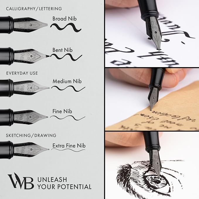 Wordsworth & Black Luxury Fountain Pen Set - Image 5