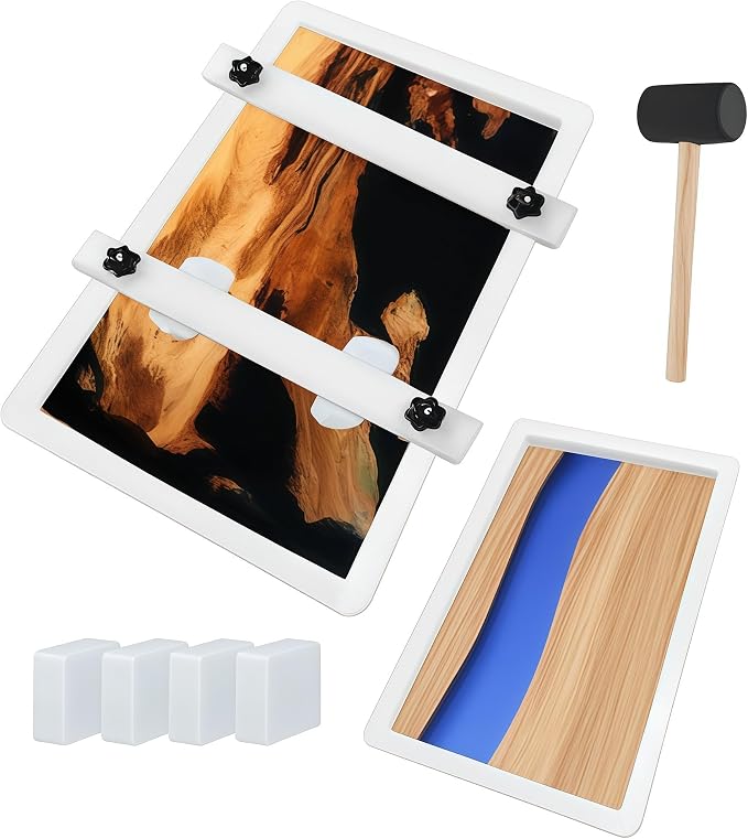 2Pcs Large Reusable Epoxy Mold by ModWgGuo