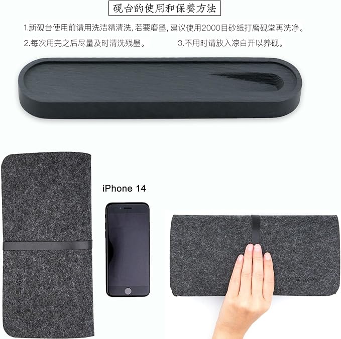 Professional Chinese Calligraphy Set Small Regular, Extra fine Calligraphy Brush - Image 7