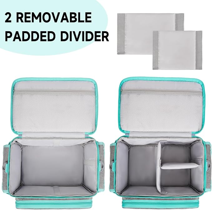 LEFOR·Z Small Sewing Supplies Organizer, Double-Layer Sewing Accessories - Image 4