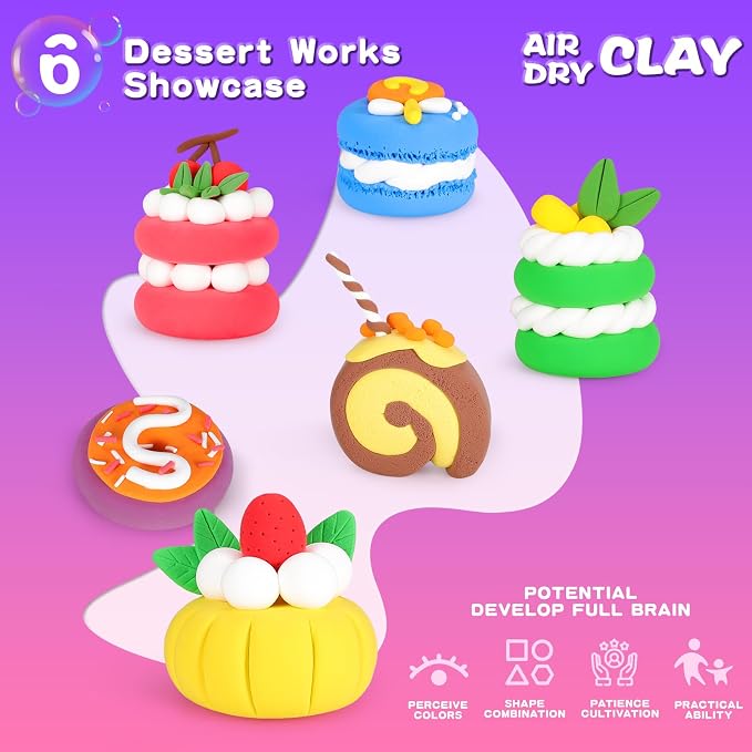 ifergoo Air Dry Clay Kit for Kids - Image 8