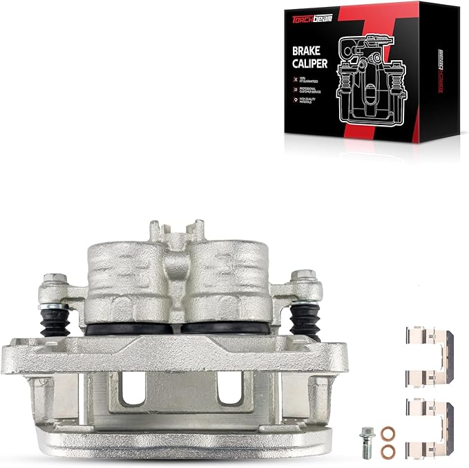 Torchbeam Front Brake Caliper Right for Subaru Forester 2003-2018, Subaru Outback 2002-2014, Subaru Legacy 2002-2014, Subaru XV Crosstrek 2013-2015, Front Right Caliper Replace # 19B2682B
