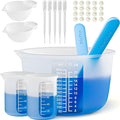 Large Silicone Resin Measuring Cups Tool Kit by Nicpro
