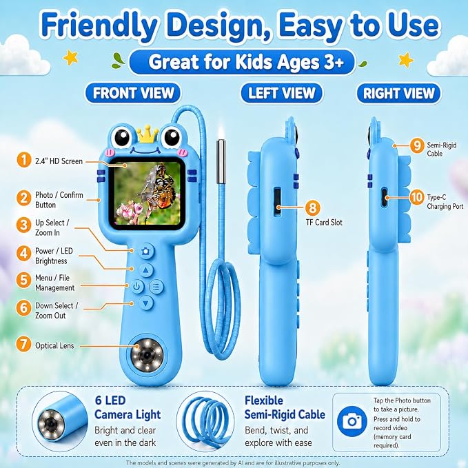 Toy Borescope Camera for Kids - Image 6