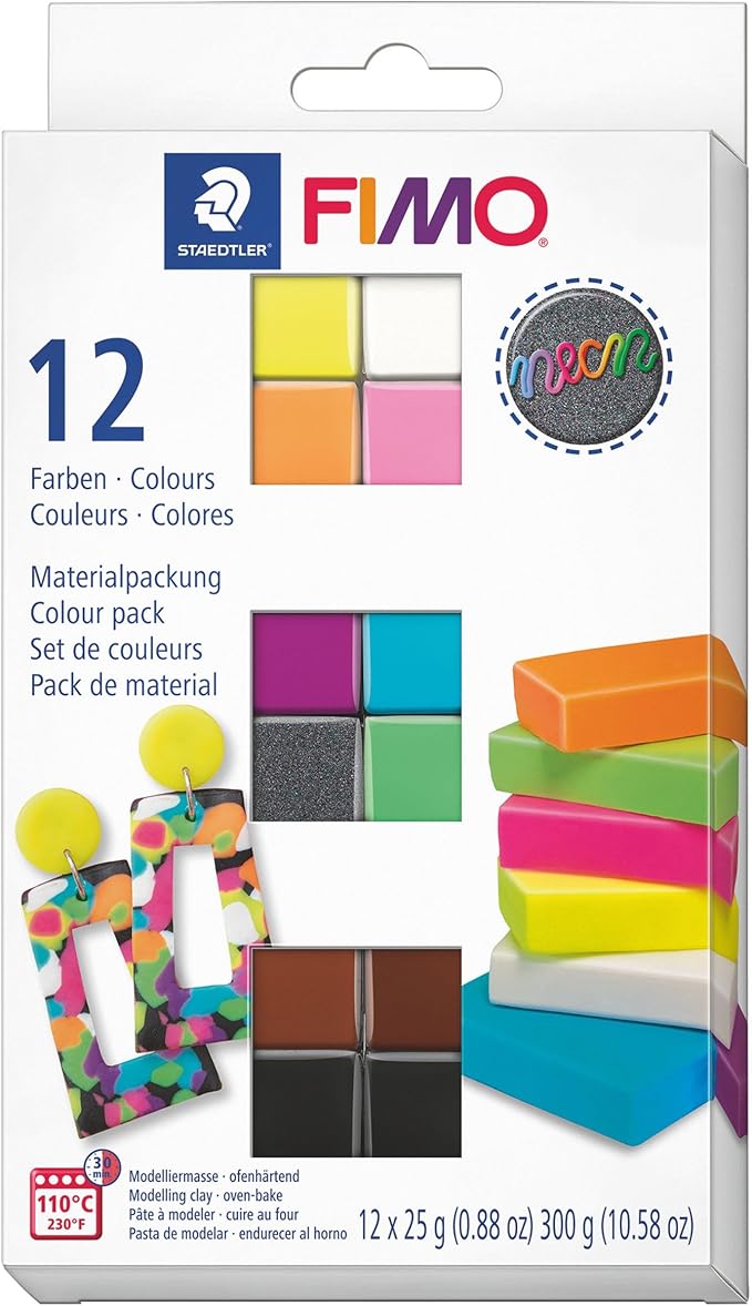 STAEDTLER FIMO Effect & Soft Oven-Bake Polymer Clay by Staedtler