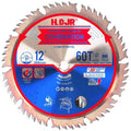 Circular Saw Blade Woodworking TA Series,12" 60-Tooth 1" Arbor, Combination Wood Cutting Saw Blade,Special Anti-Thermal Adhesion Coating on Cutting Edge-TA, Com 12" 60T TA