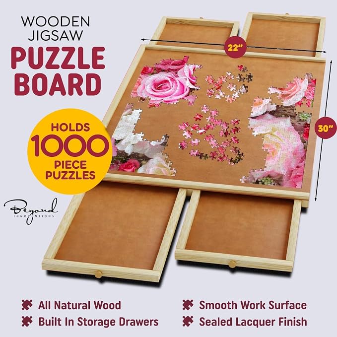 1000 Piece Rotating Puzzle Board - Image 4