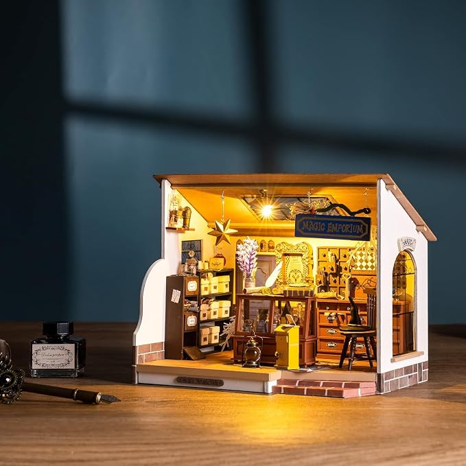Rolife DIY Miniature House Kit Magic House, Tiny House Kit - Image 2