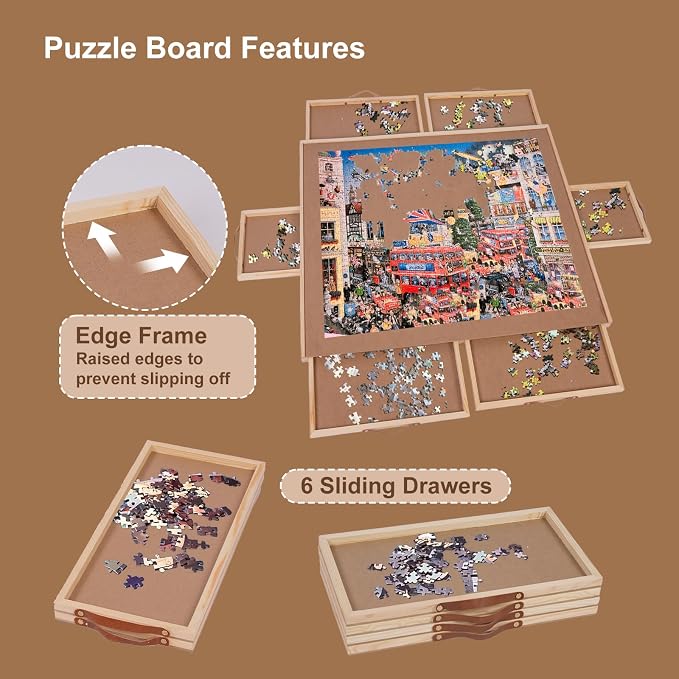 1500 Pieces Rotating Puzzle Board - Image 5