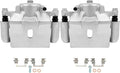 SCITOO 18B4910A 18B4911A Front Left & Right Disc Brake Calipers Assembly w/Bracket For Chevy For Malibu,For Pontiac For G6/For Solstice,For Saturn For Aura/For Sky