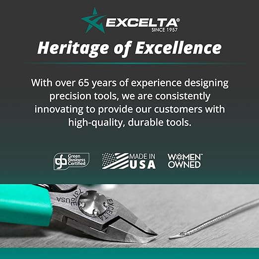 Excelta Pocket Transistor & Diode Tester, Continuity Check, Made in USA (9V Battery Not Included), Professional