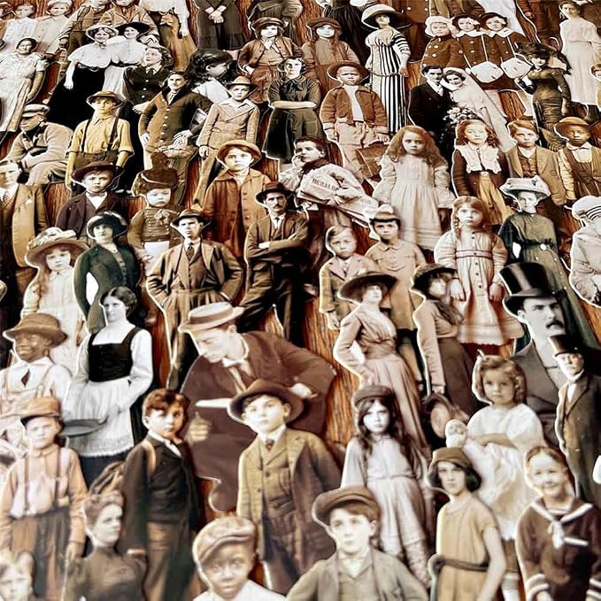 Vilikya 83Pcs Dark Academia Paper Dolls - Image 4