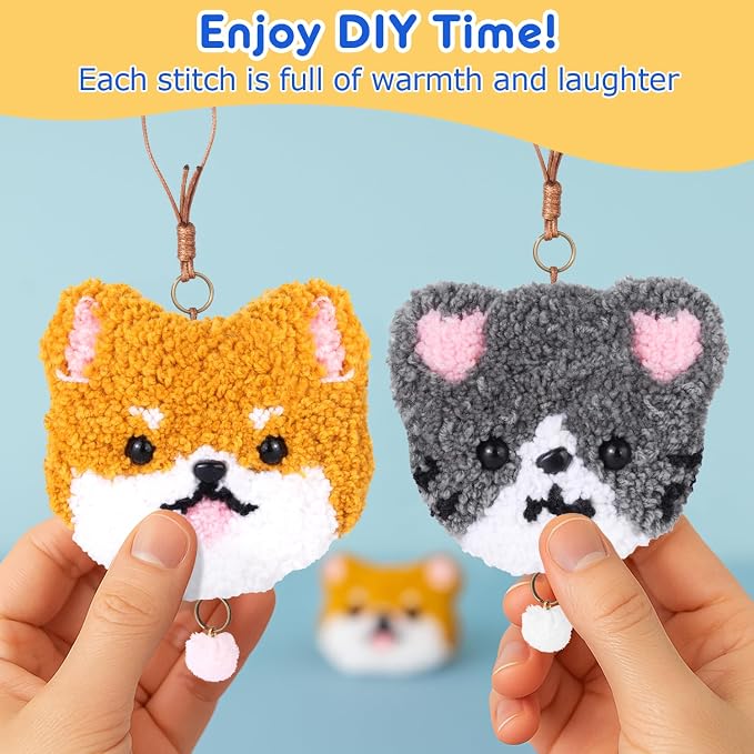 Punch Needle Kit for Beginner, Embroidery Kit - Image 7