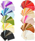 160 Sheets Textured Scrapbook Paper & Mesh Fabric Assorted Set | 10 Mixed by DOLEEYAE