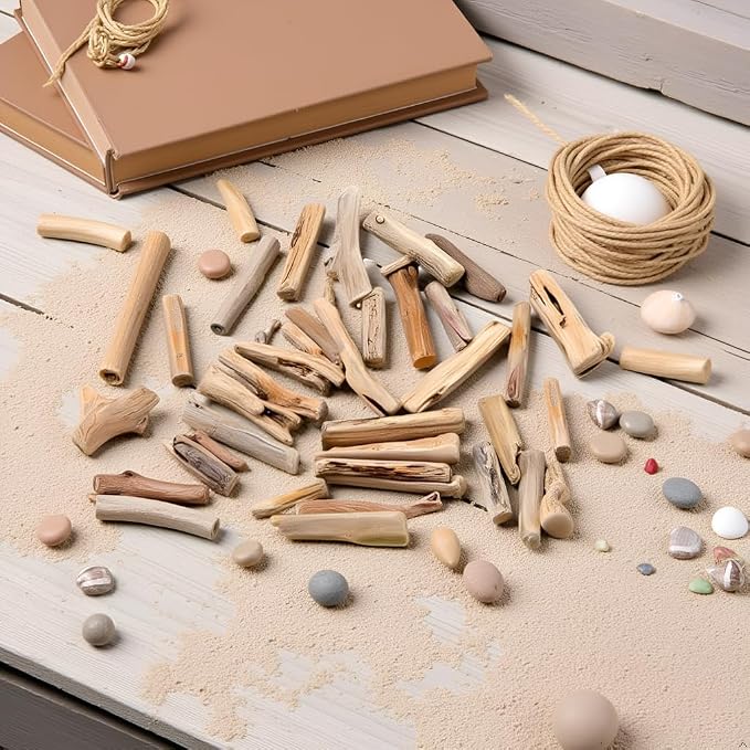 20 Pcs Natural Driftwood Pieces - Image 7