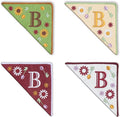 Personalized Embroidered Corner Mark, 4 Pack, Finished Initial Felt Bookmark by Unknown