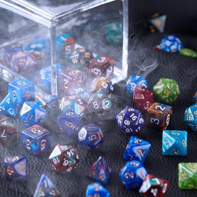 CiaraQ 182pcs Polyhedral Dice Set - Image 8