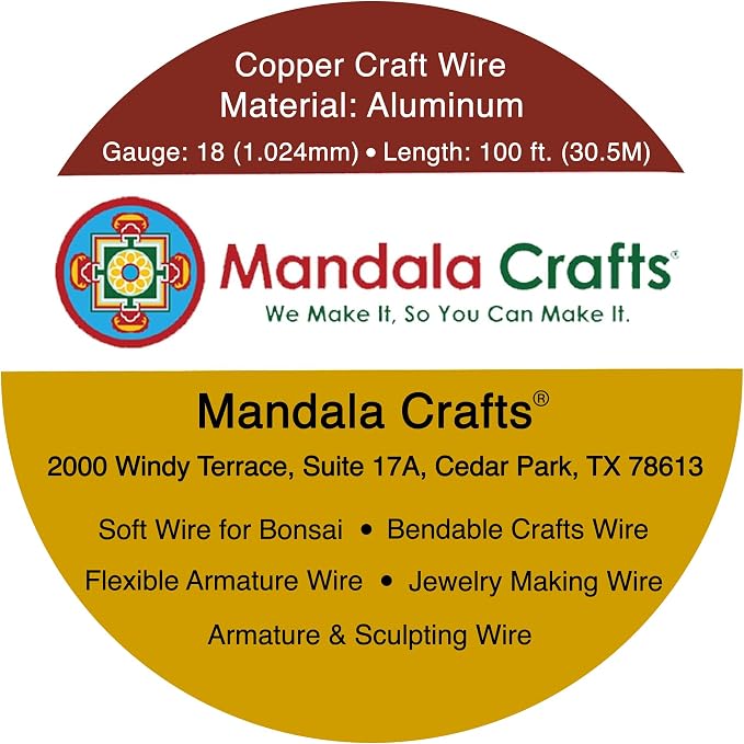 Mandala Crafts 12 14 16 18 20 22 Gauge Anodized Jewelry Making Beading Floral - Image 3