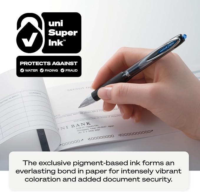 Uni-Ball 207 Retractable Gel Pens, Medium Point - Image 6