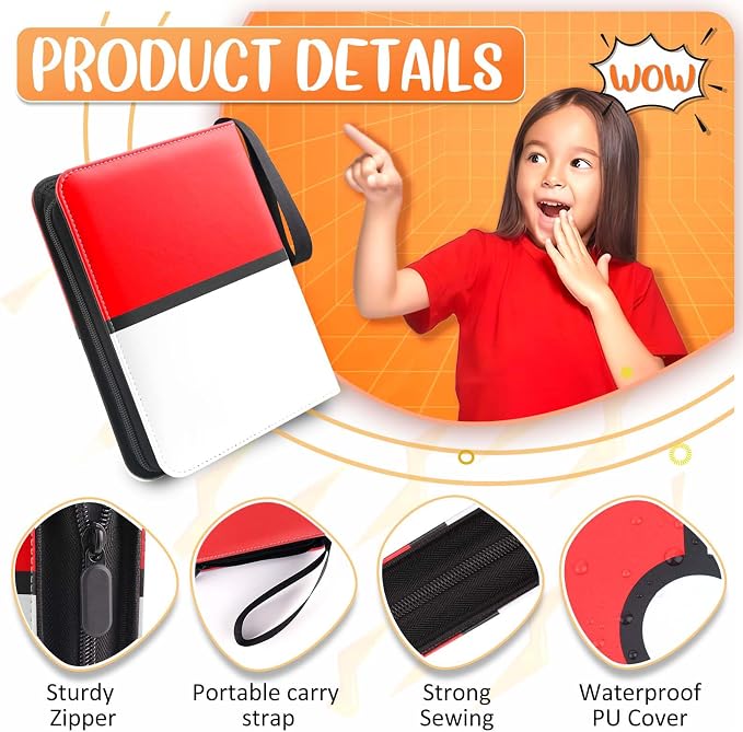 900 - Pockets Trading Card Binder - Image 3