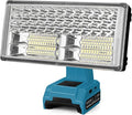 40W 4200LM Cordless LED Work Light Flashlight Compatible with Makita 18V Li-Ion Battery with 3 Lighting Modes and USB Charging Port for Job Site,Camping,Hiking, Indoor,Outdoor