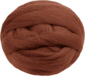JeogYong Needle Felting Wool, 17.64oz Wool Roving Chunky Wool Yarn, Caramel by JeogYong