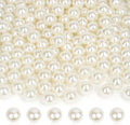 660PCS 10mm Pearls for Crafting, Ivory No Hole Beads for Centerpieces Vases by Unknown