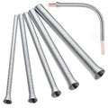 Tnisesm 5Pcs Spring Tube Bender Set 1/4'', 5/16'', 3/8'', 1/2'' and 5/8'' for Copper, Aluminum and Thin Wall Steel Tubing